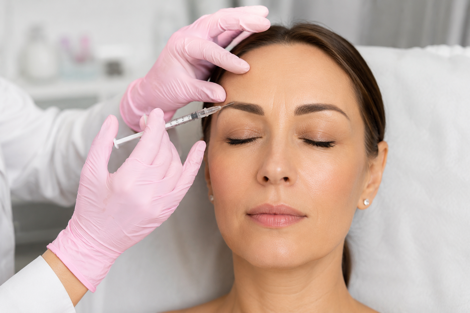 Facial injectable consultation for wrinkle treatment at Aesthetica Dermacare